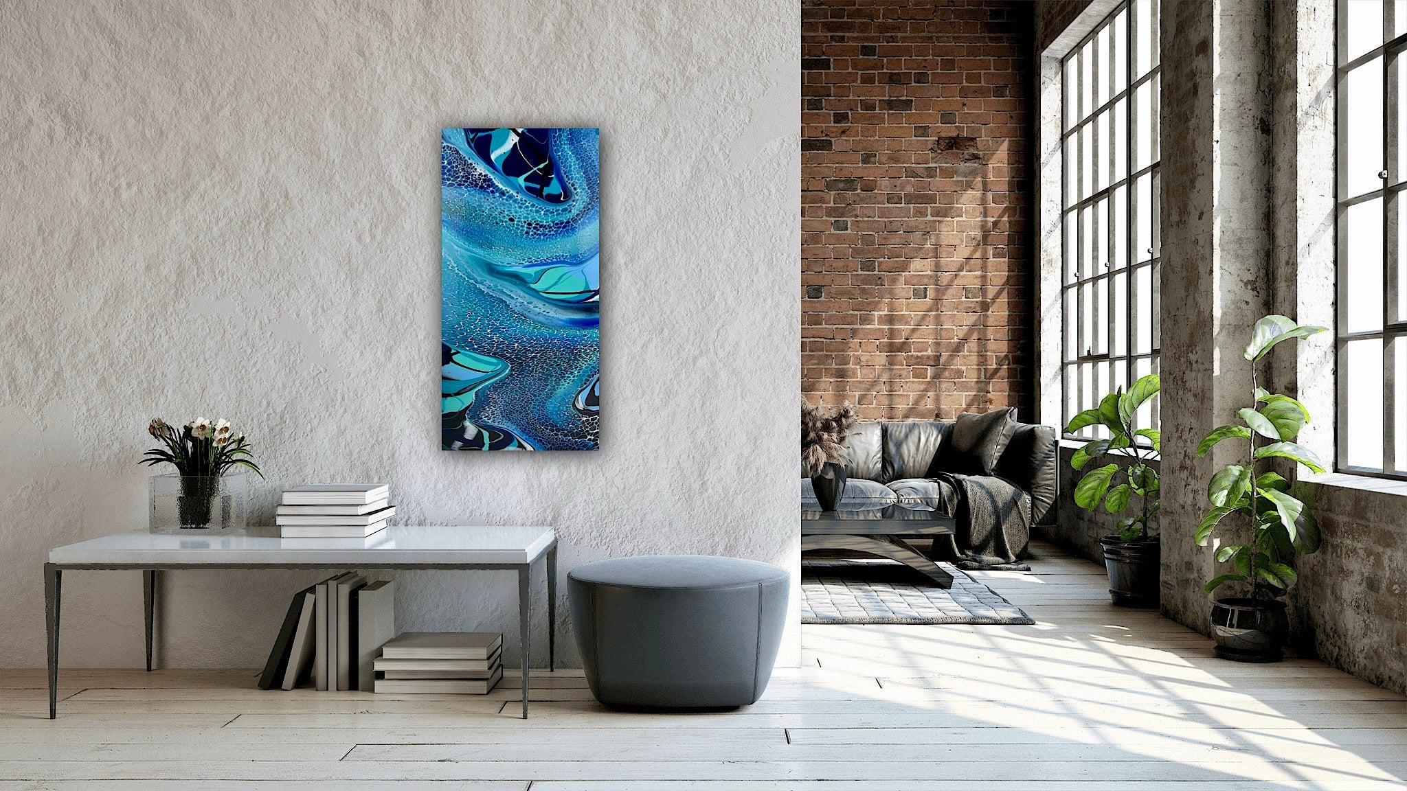 Harmony Overflow 12”x24” Canvas Original
